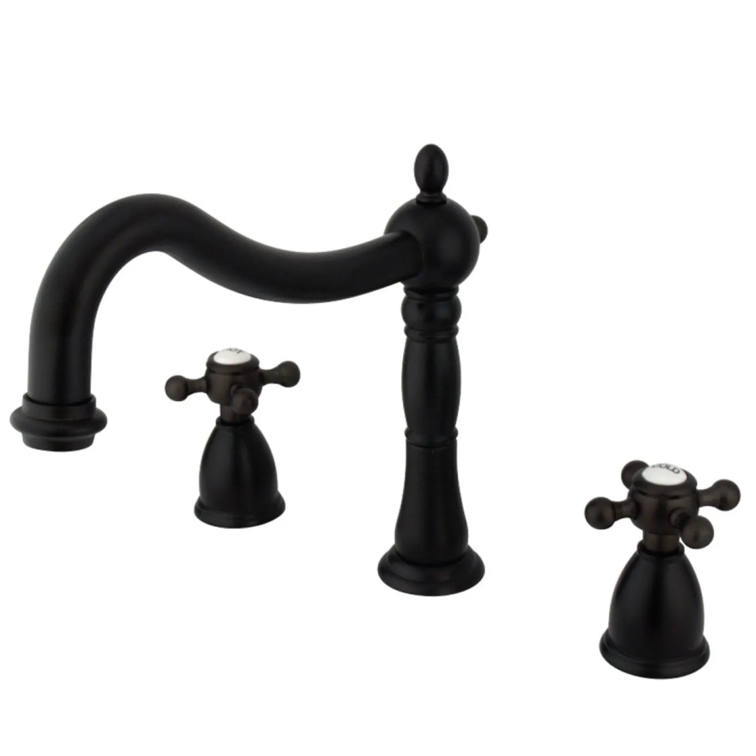 New Heritage Deck Mount Roman Tub Filler Tub Faucets