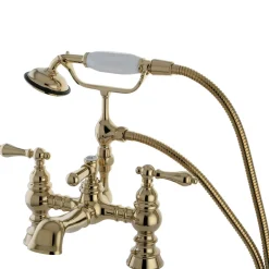 Online Heritage Deck Mount Tub Filler with Hand Shower Tub & Shower Sets|Tub Faucets