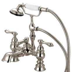 Online Heritage Deck Mount Tub Filler with Hand Shower Tub & Shower Sets|Tub Faucets