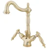 Outlet Heritage 2-Handle 4-Inch Centerset Bathroom Faucet Single Hole|4" Center Set