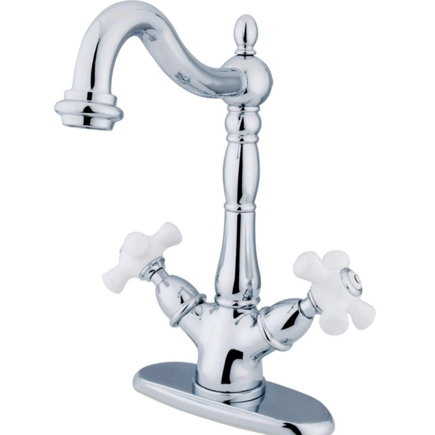 Outlet Heritage 2-Handle Deck Mount Vessel Sink Faucet Vessel Faucets