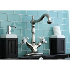 Outlet Heritage 2-Handle Deck Mount Vessel Sink Faucet Vessel Faucets