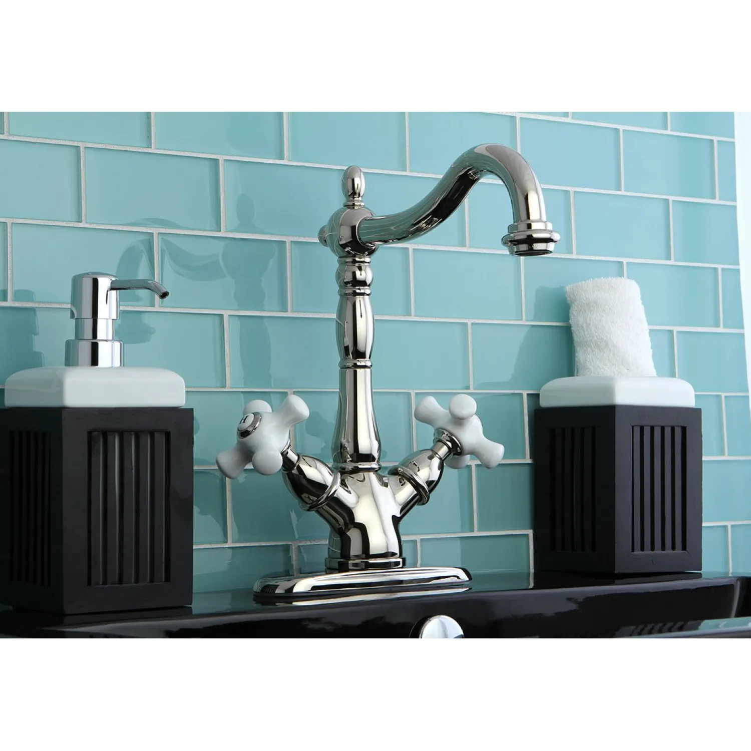 Outlet Heritage 2-Handle Deck Mount Vessel Sink Faucet Vessel Faucets