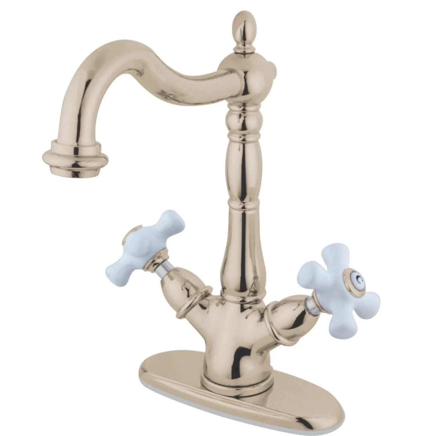 Outlet Heritage 2-Handle Deck Mount Vessel Sink Faucet Vessel Faucets