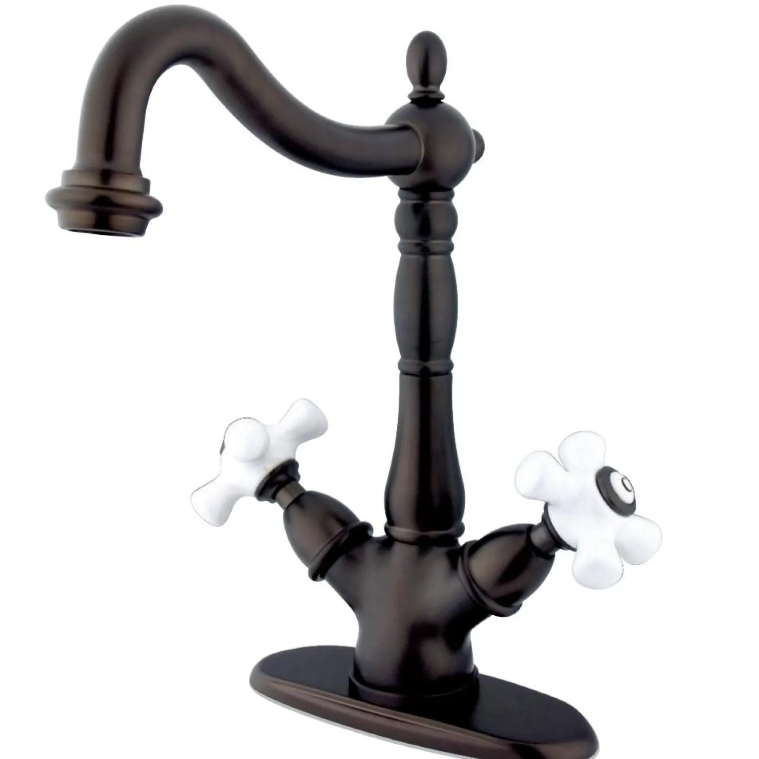 Outlet Heritage 2-Handle Deck Mount Vessel Sink Faucet Vessel Faucets
