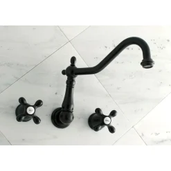 Sale Heritage 2-Handle Wall Mount Tub Filler Tub Faucets