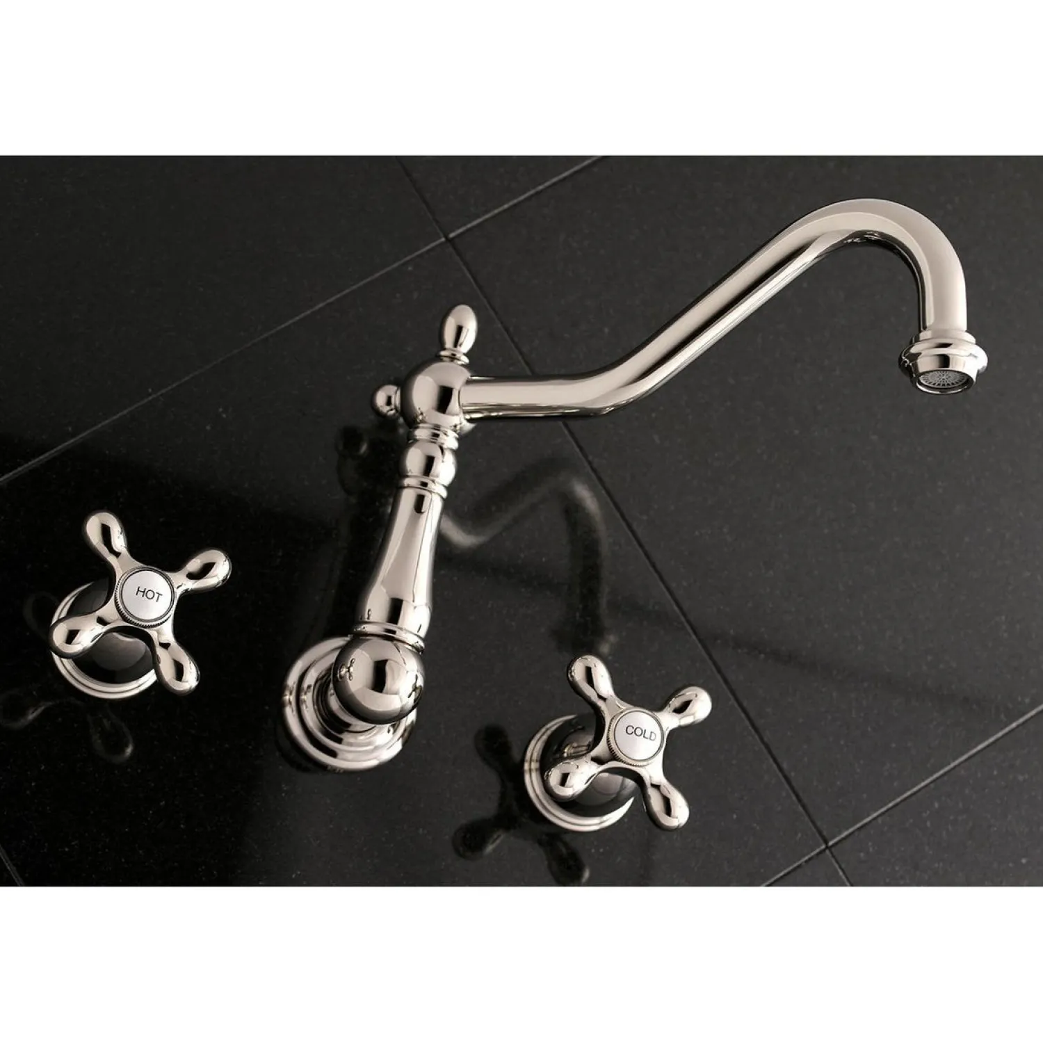 Sale Heritage 2-Handle Wall Mount Tub Filler Tub Faucets