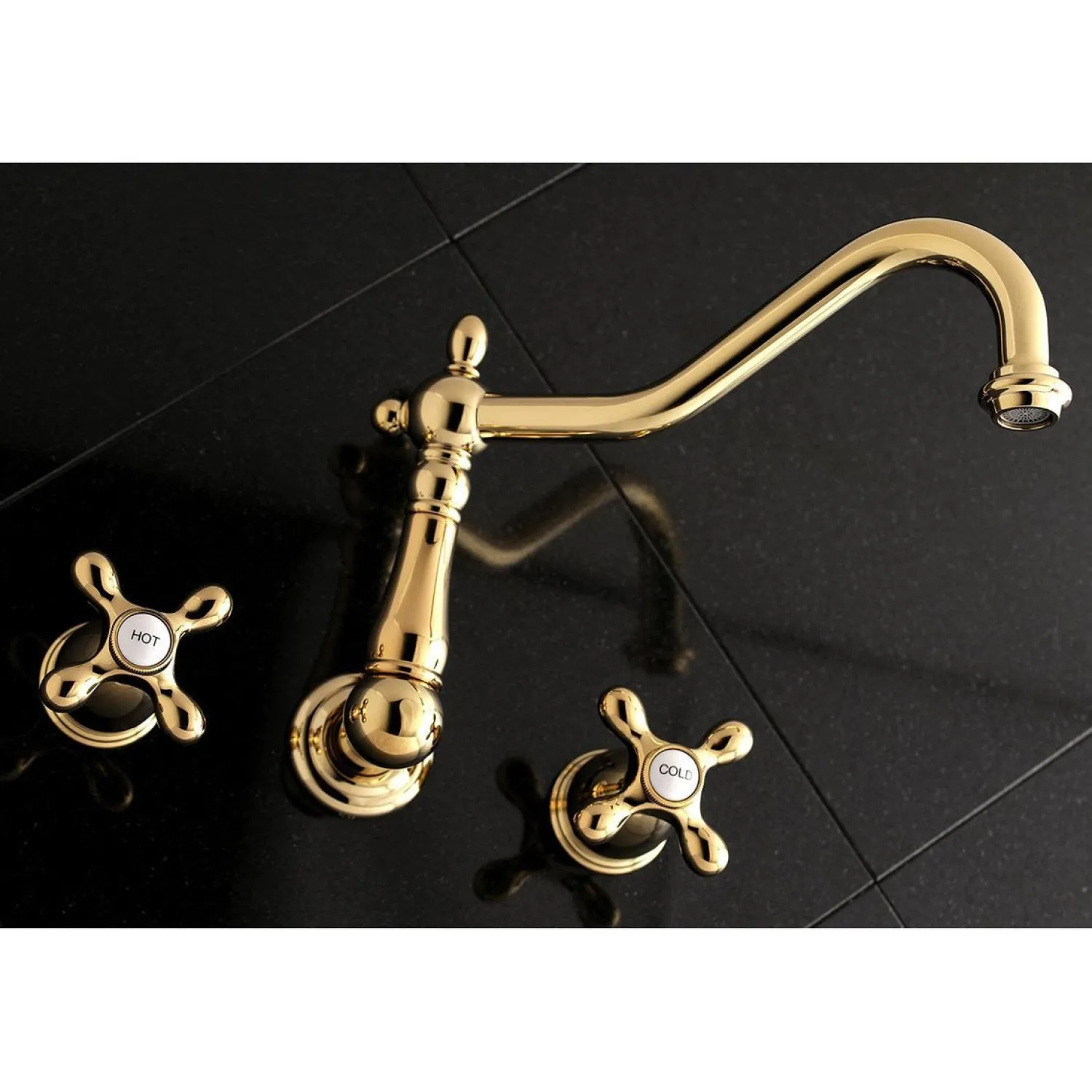 Sale Heritage 2-Handle Wall Mount Tub Filler Tub Faucets