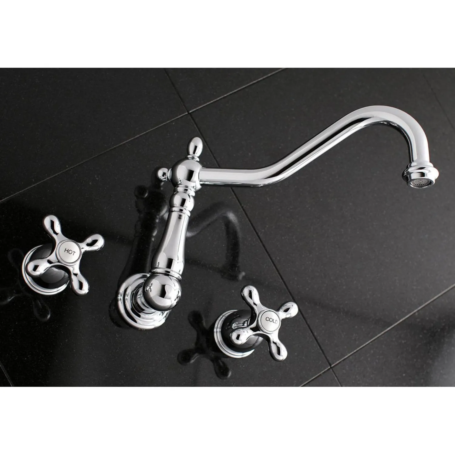 Sale Heritage 2-Handle Wall Mount Tub Filler Tub Faucets