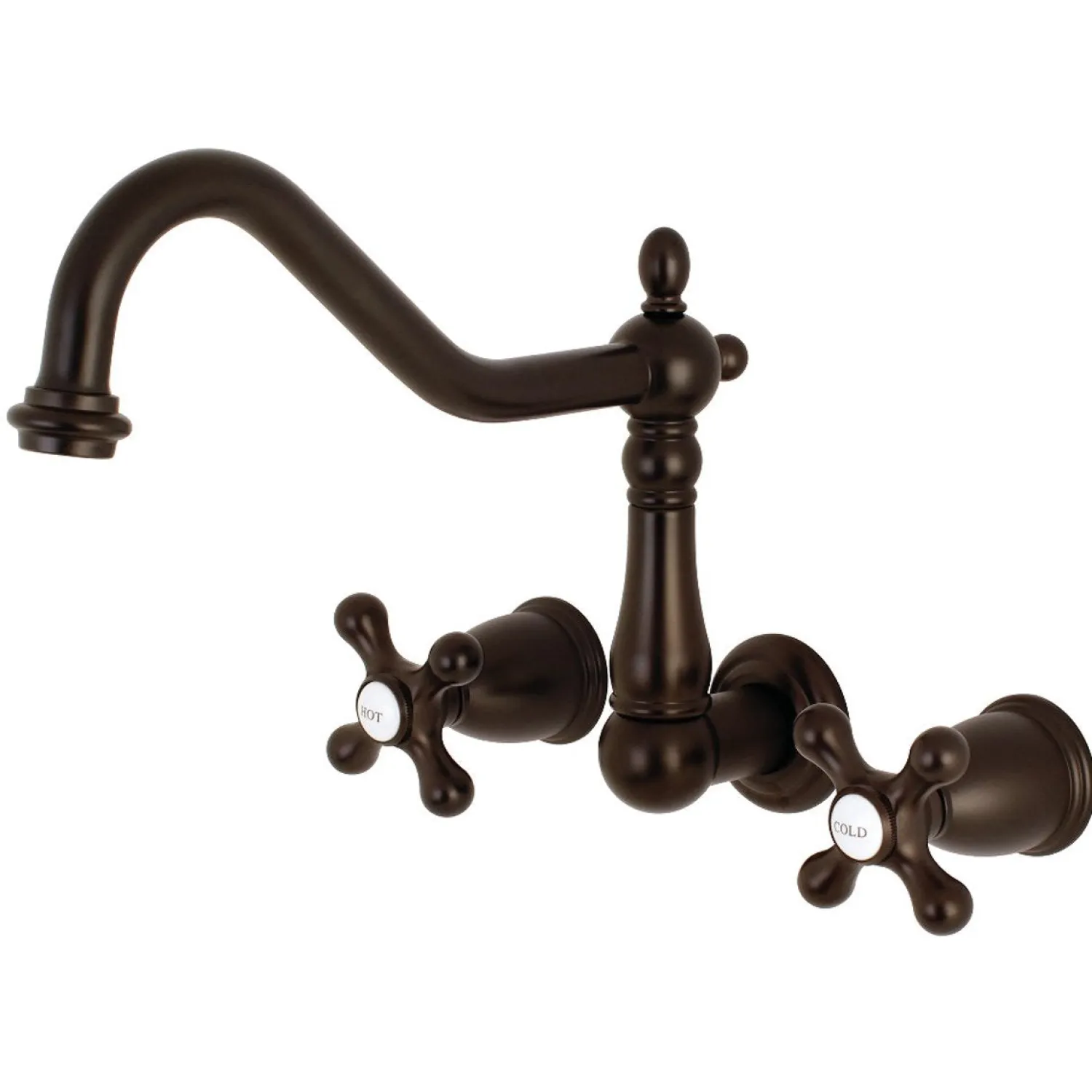Sale Heritage 2-Handle Wall Mount Tub Filler Tub Faucets