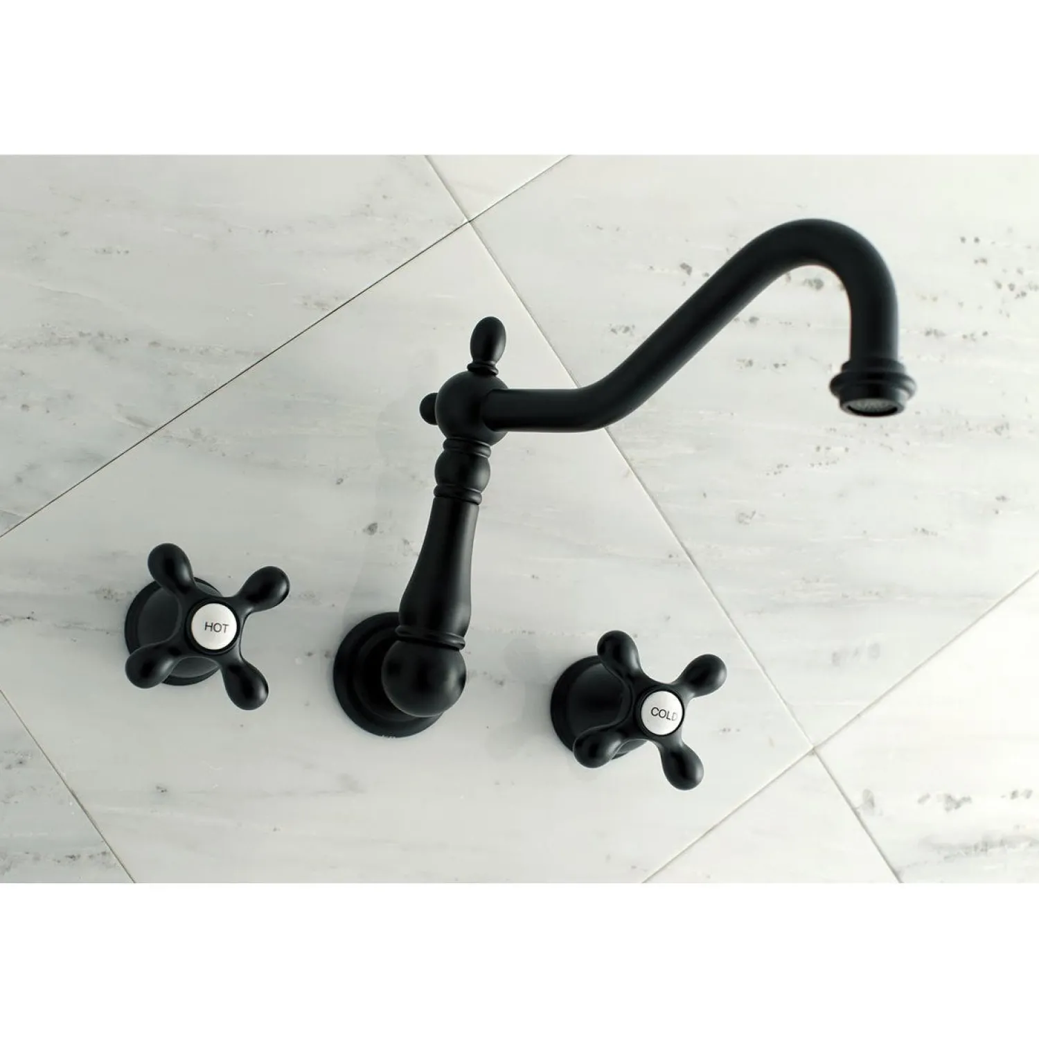 Sale Heritage 2-Handle Wall Mount Tub Filler Tub Faucets
