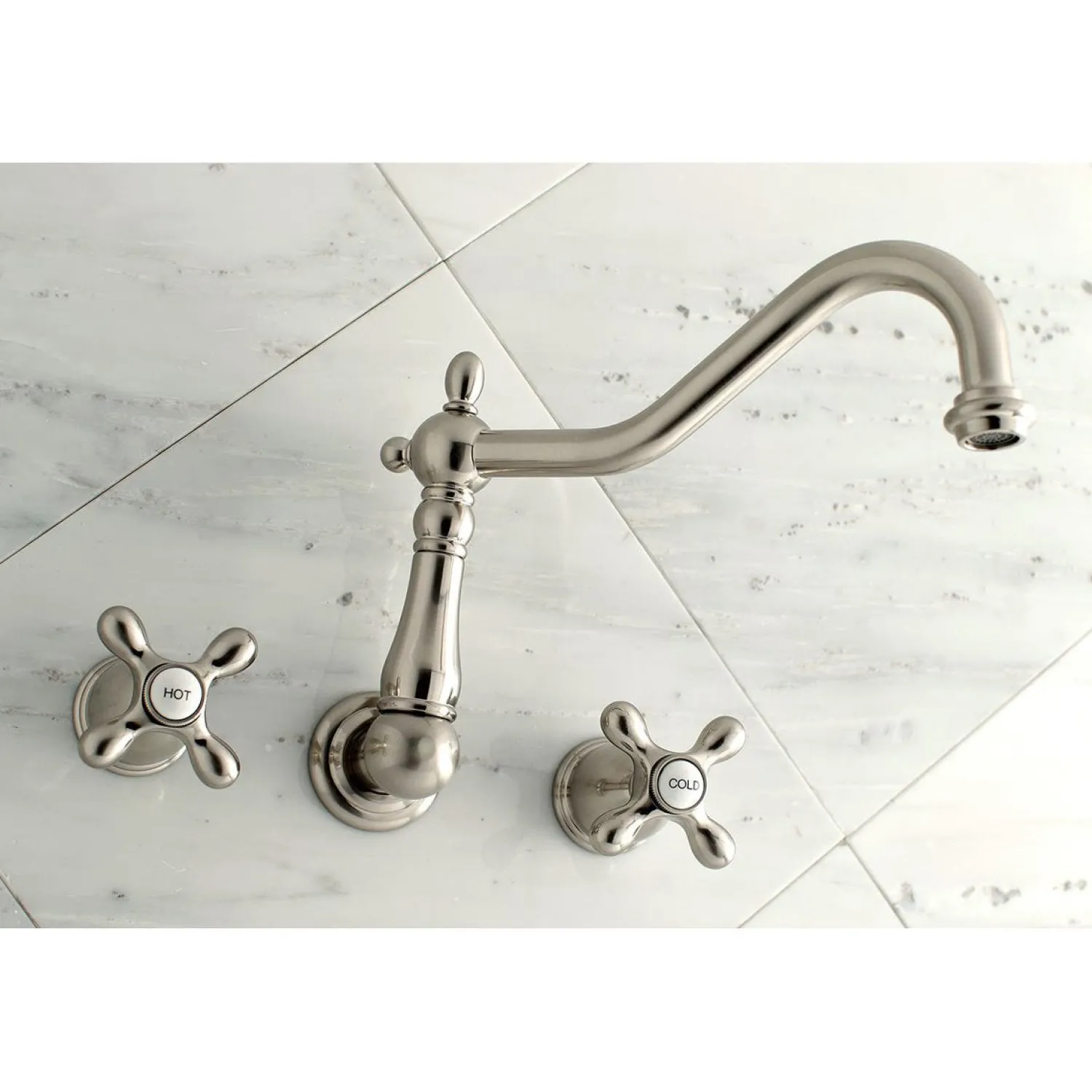 Sale Heritage 2-Handle Wall Mount Tub Filler Tub Faucets