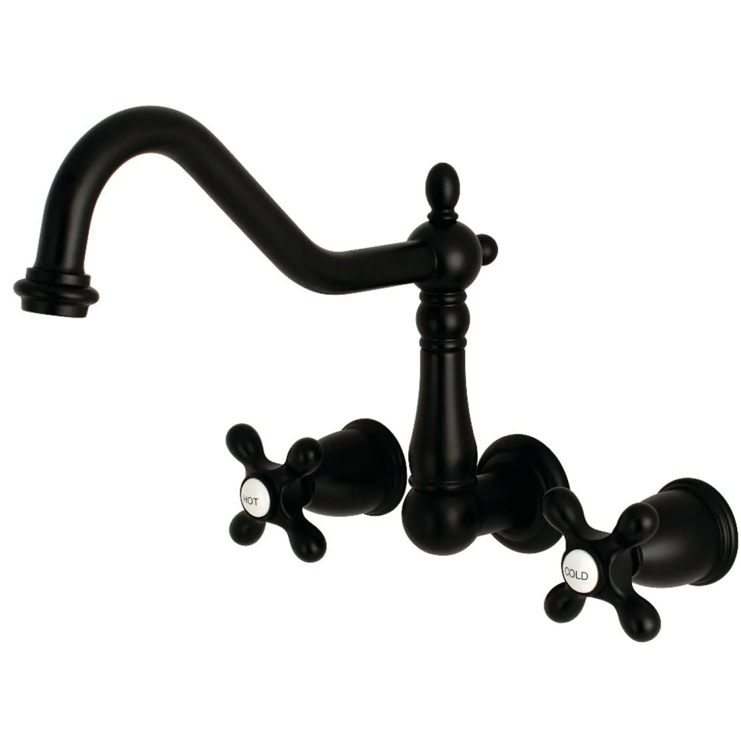 Sale Heritage 2-Handle Wall Mount Tub Filler Tub Faucets