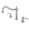 Clearance Heritage 2-Handle Roman Tub Filler Tub Faucets