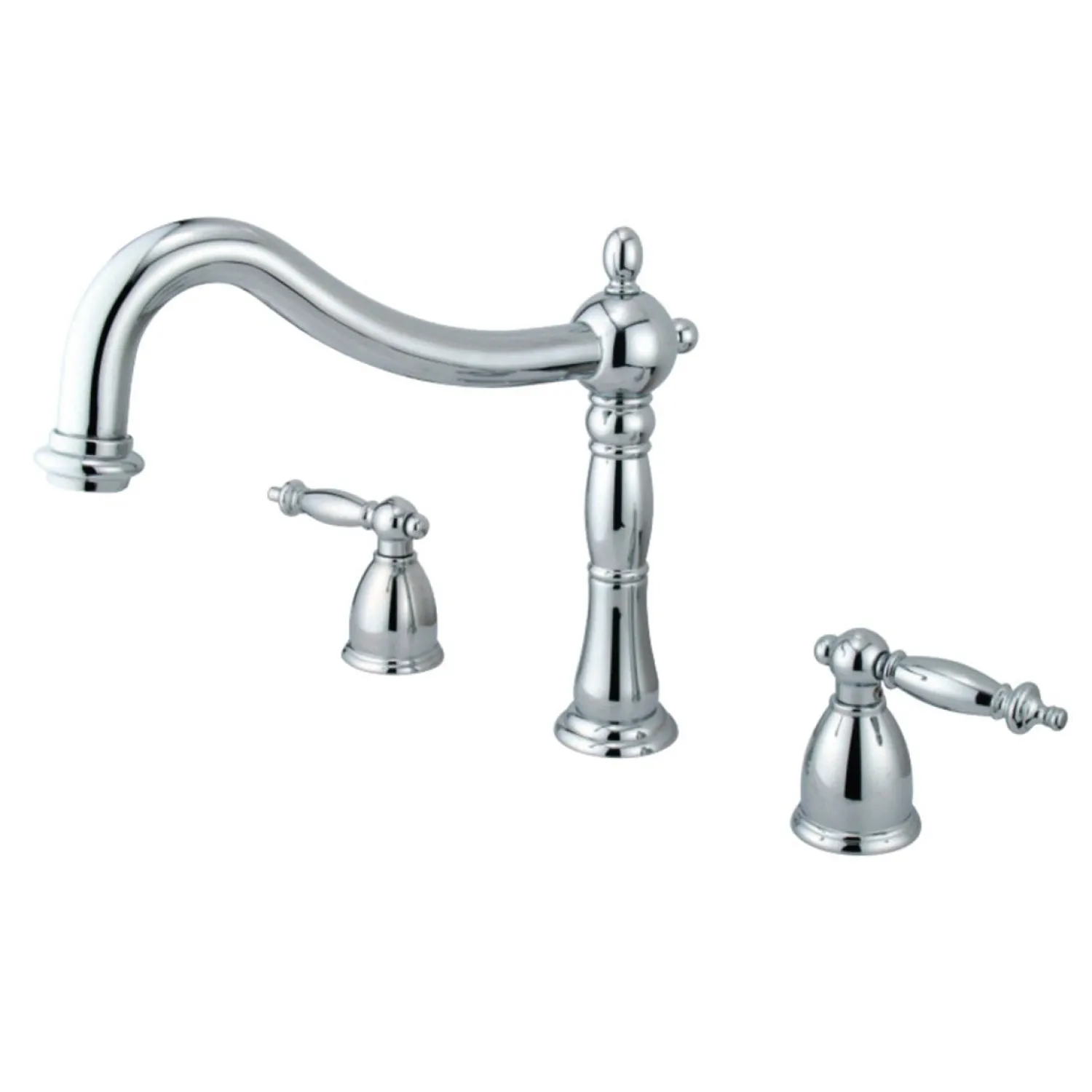 Clearance Heritage 2-Handle Roman Tub Filler Tub Faucets