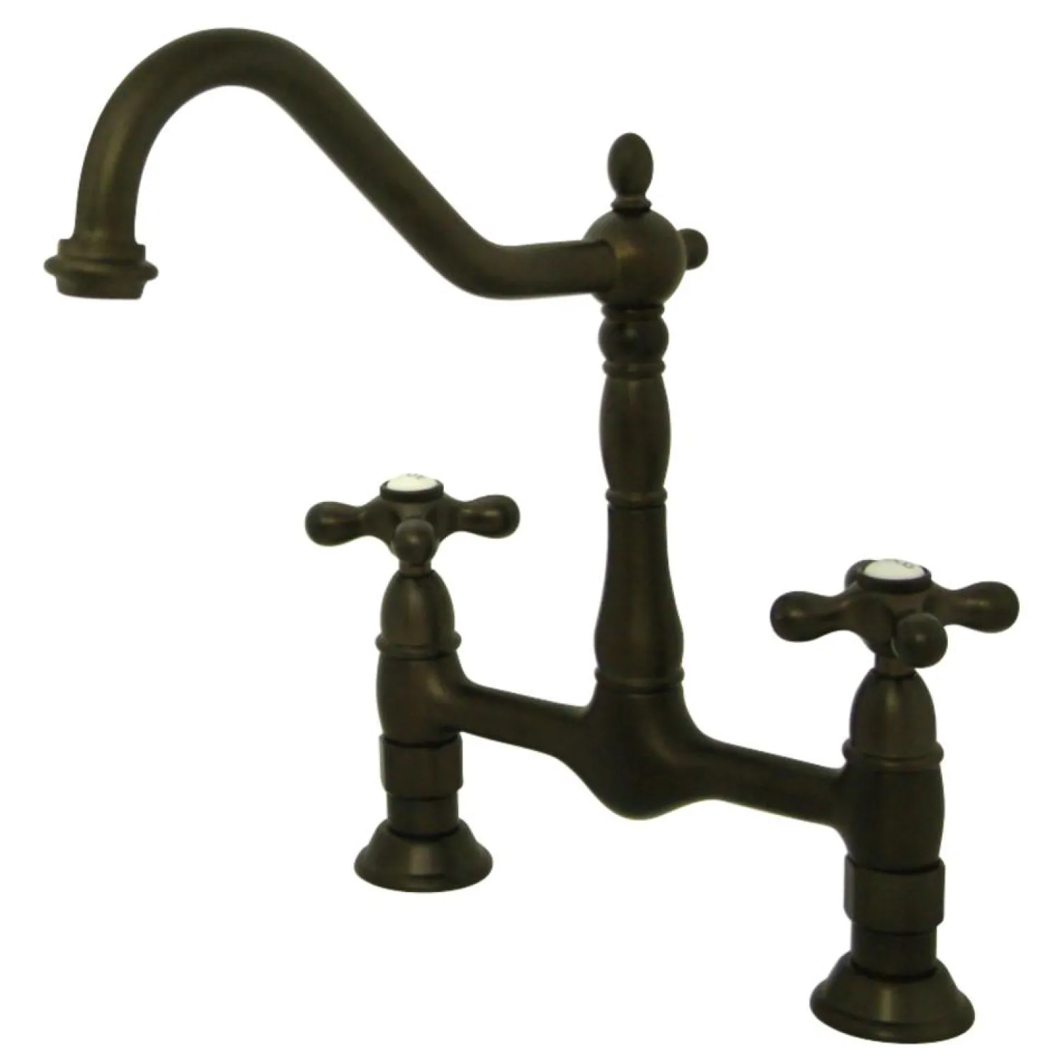 Outlet Heritage 2-Hole Kitchen Bridge Faucet Bridge Faucets