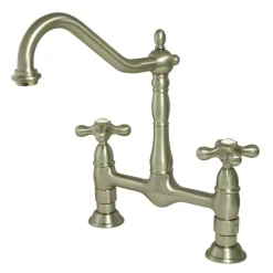 Outlet Heritage 2-Hole Kitchen Bridge Faucet Bridge Faucets