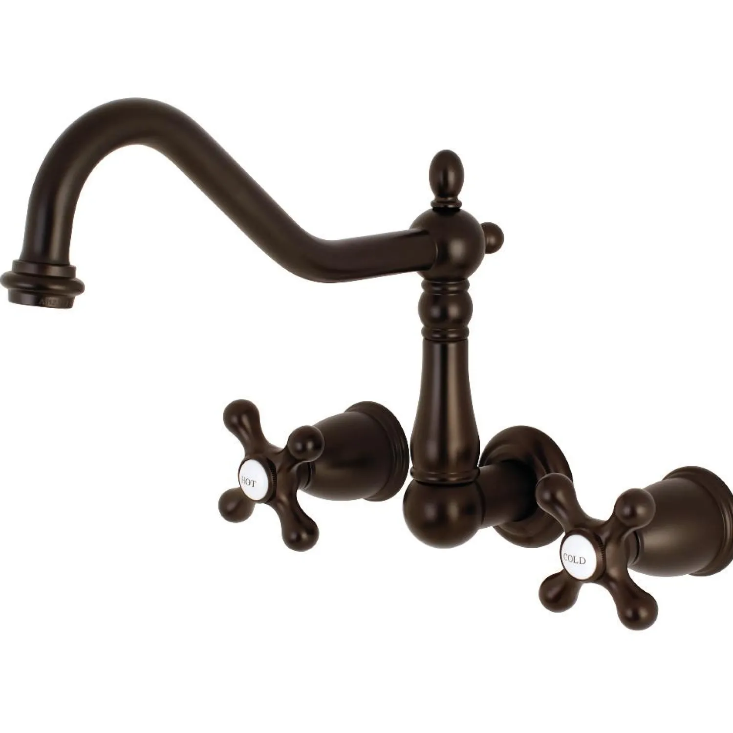 Sale Heritage 3-Hole Wall Mount Kitchen Faucet Wall Mounted Kitchen Faucets