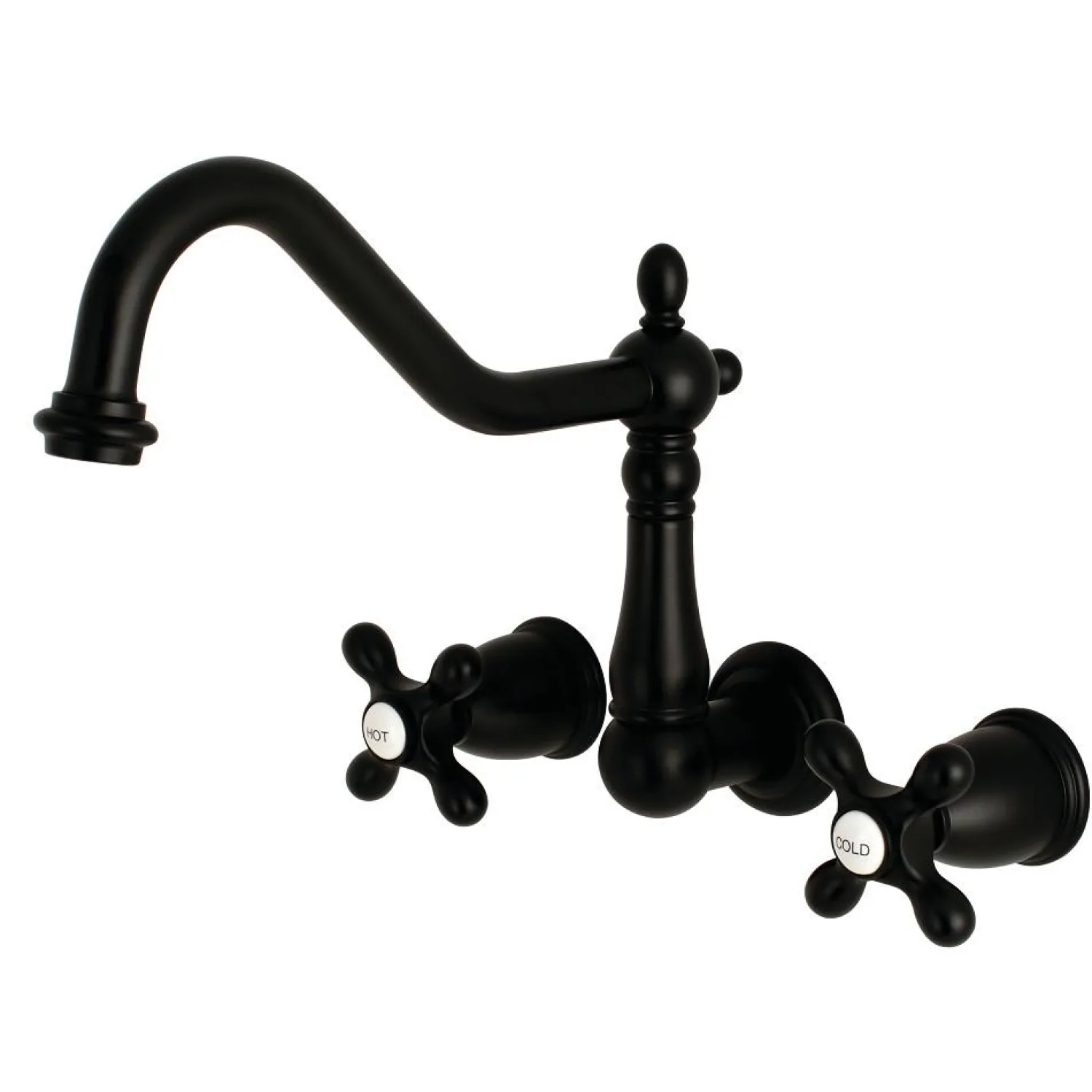 Sale Heritage 3-Hole Wall Mount Kitchen Faucet Wall Mounted Kitchen Faucets