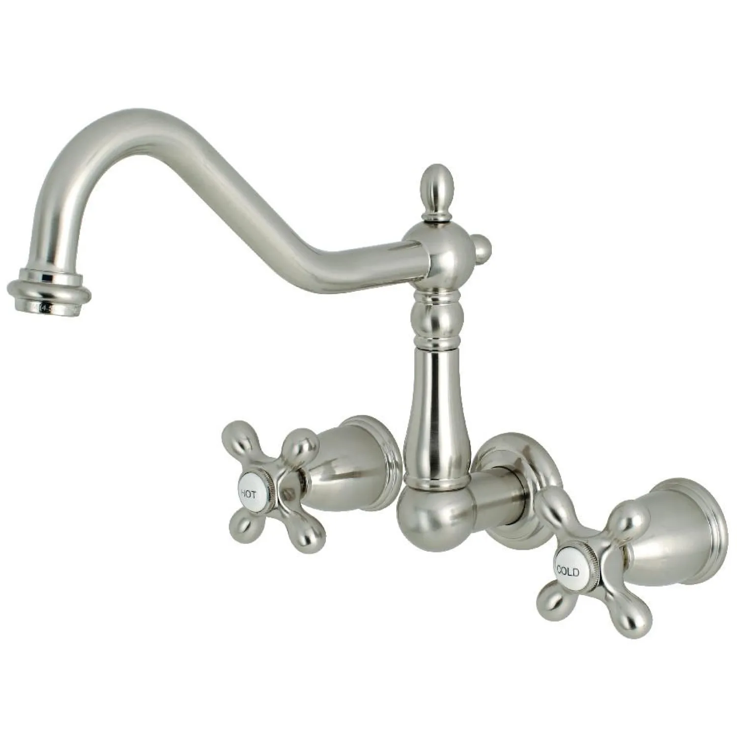 Sale Heritage 3-Hole Wall Mount Kitchen Faucet Wall Mounted Kitchen Faucets