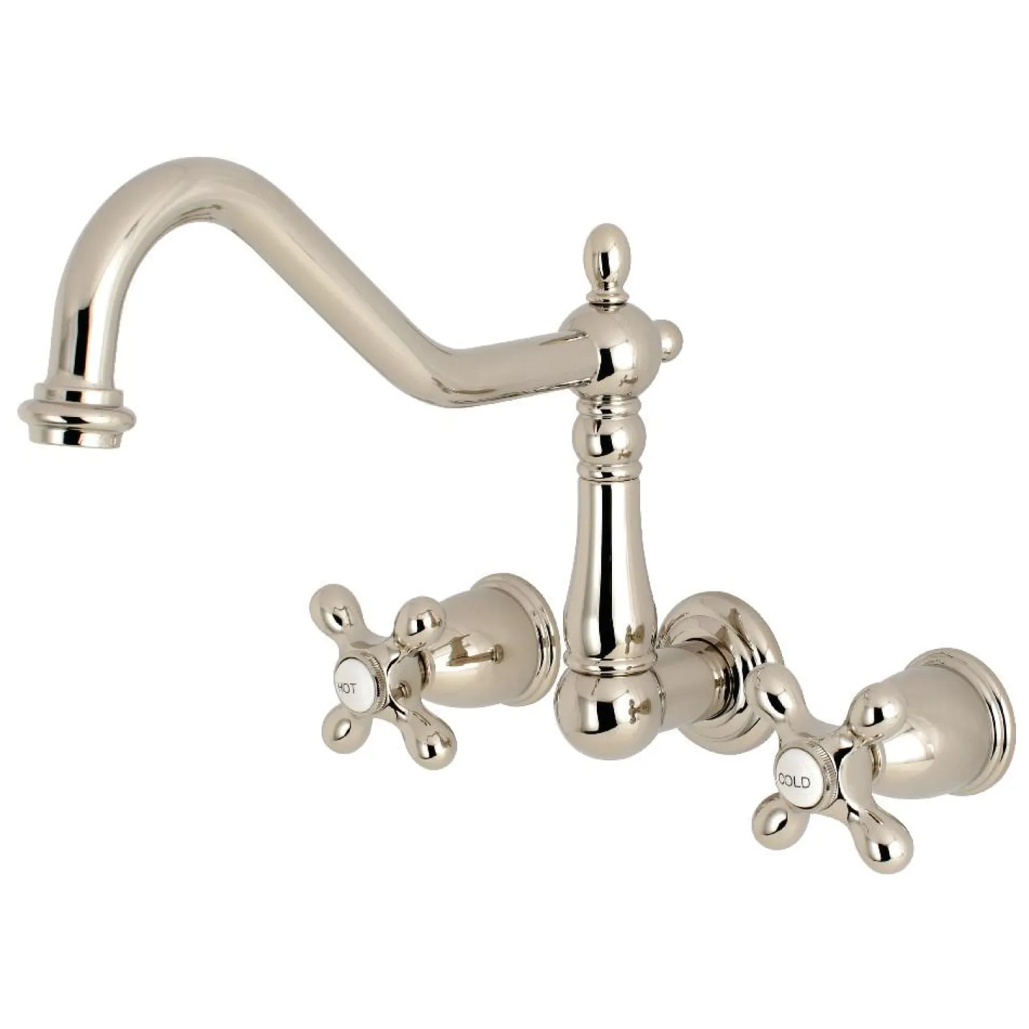 Sale Heritage 3-Hole Wall Mount Kitchen Faucet Wall Mounted Kitchen Faucets
