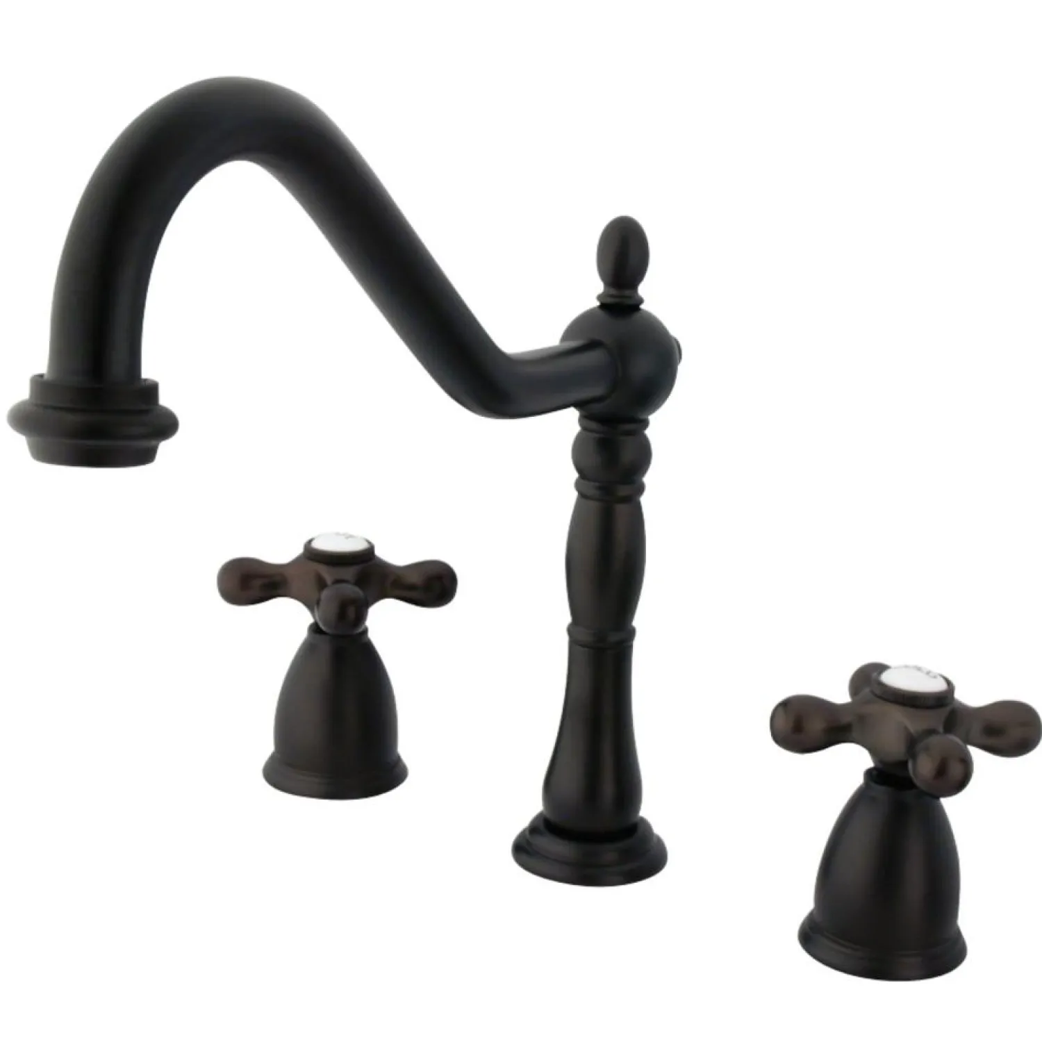 New Heritage 3-Hole Widespread Kitchen Faucet Widespread Kitchen Faucets