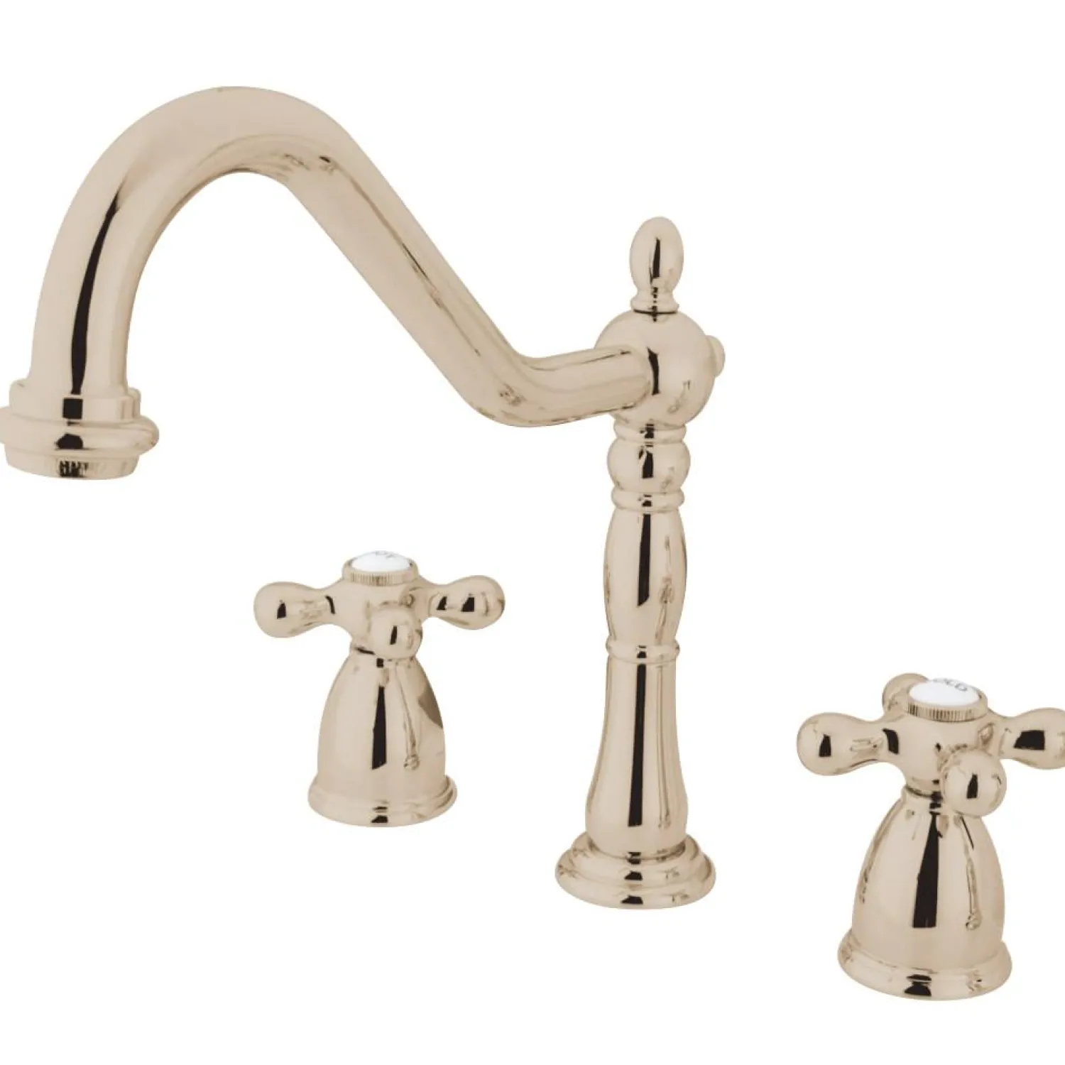 New Heritage 3-Hole Widespread Kitchen Faucet Widespread Kitchen Faucets