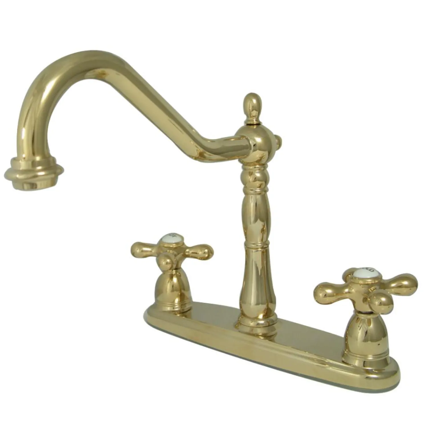 New Heritage 3-Hole Widespread Kitchen Faucet Widespread Kitchen Faucets