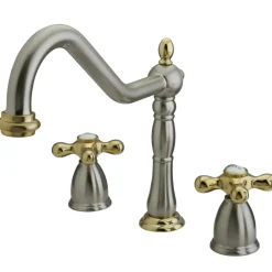 New Heritage 3-Hole Widespread Kitchen Faucet Widespread Kitchen Faucets