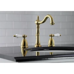 Discount Heritage 3-Hole 8-Inch Widespread Bathroom Faucet 8" Widespread