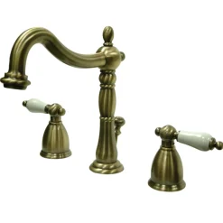 Discount Heritage 3-Hole 8-Inch Widespread Bathroom Faucet 8