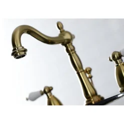 Discount Heritage 3-Hole 8-Inch Widespread Bathroom Faucet 8