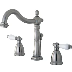 Discount Heritage 3-Hole 8-Inch Widespread Bathroom Faucet 8