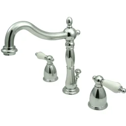 Discount Heritage 3-Hole 8-Inch Widespread Bathroom Faucet 8