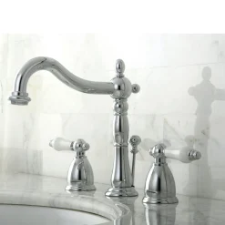 Discount Heritage 3-Hole 8-Inch Widespread Bathroom Faucet 8