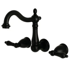Sale Heritage 3-Hole Wall Mount Bathroom Faucet Wall Mount