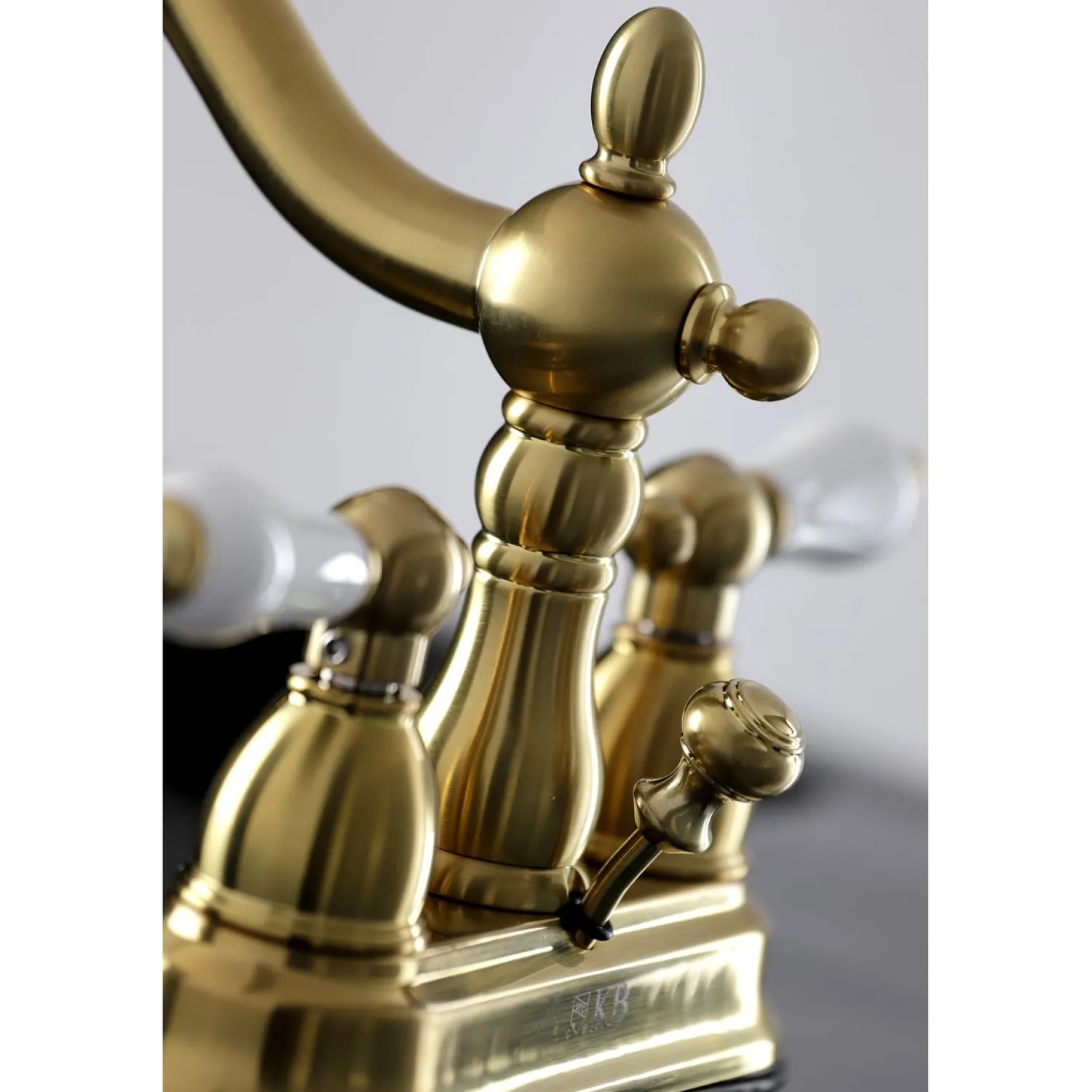 Discount Heritage 3-Hole 4-Inch Centerset Bathroom Faucet 4" Center Set
