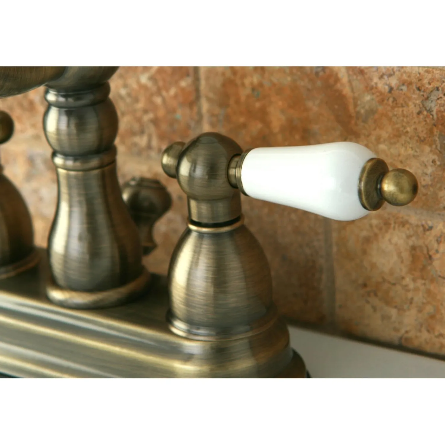 Discount Heritage 3-Hole 4-Inch Centerset Bathroom Faucet 4" Center Set