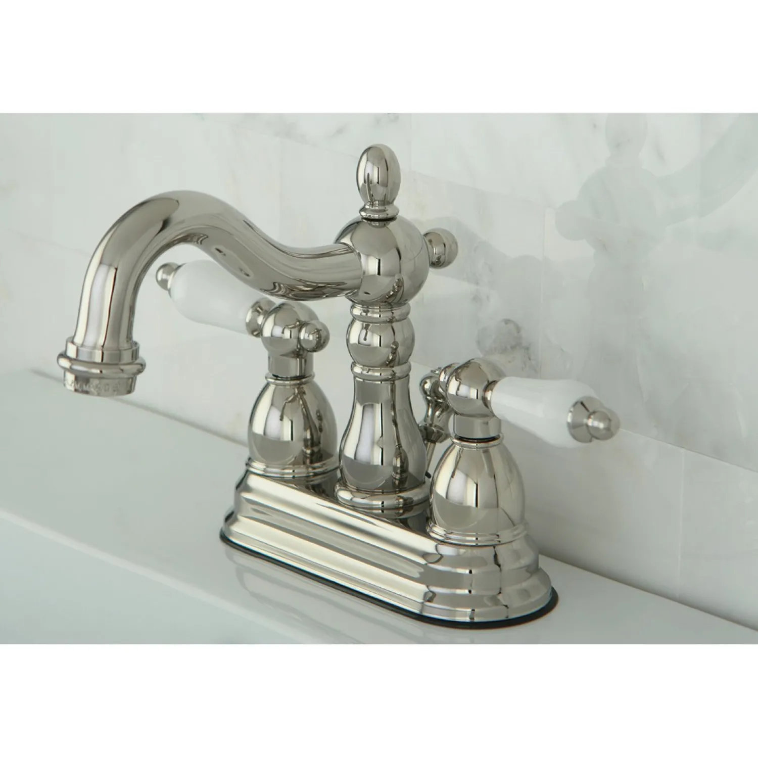 Discount Heritage 3-Hole 4-Inch Centerset Bathroom Faucet 4" Center Set