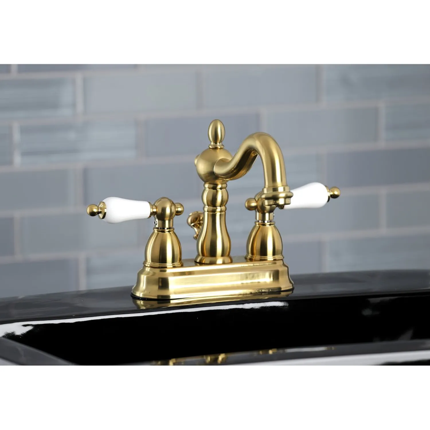 Discount Heritage 3-Hole 4-Inch Centerset Bathroom Faucet 4" Center Set