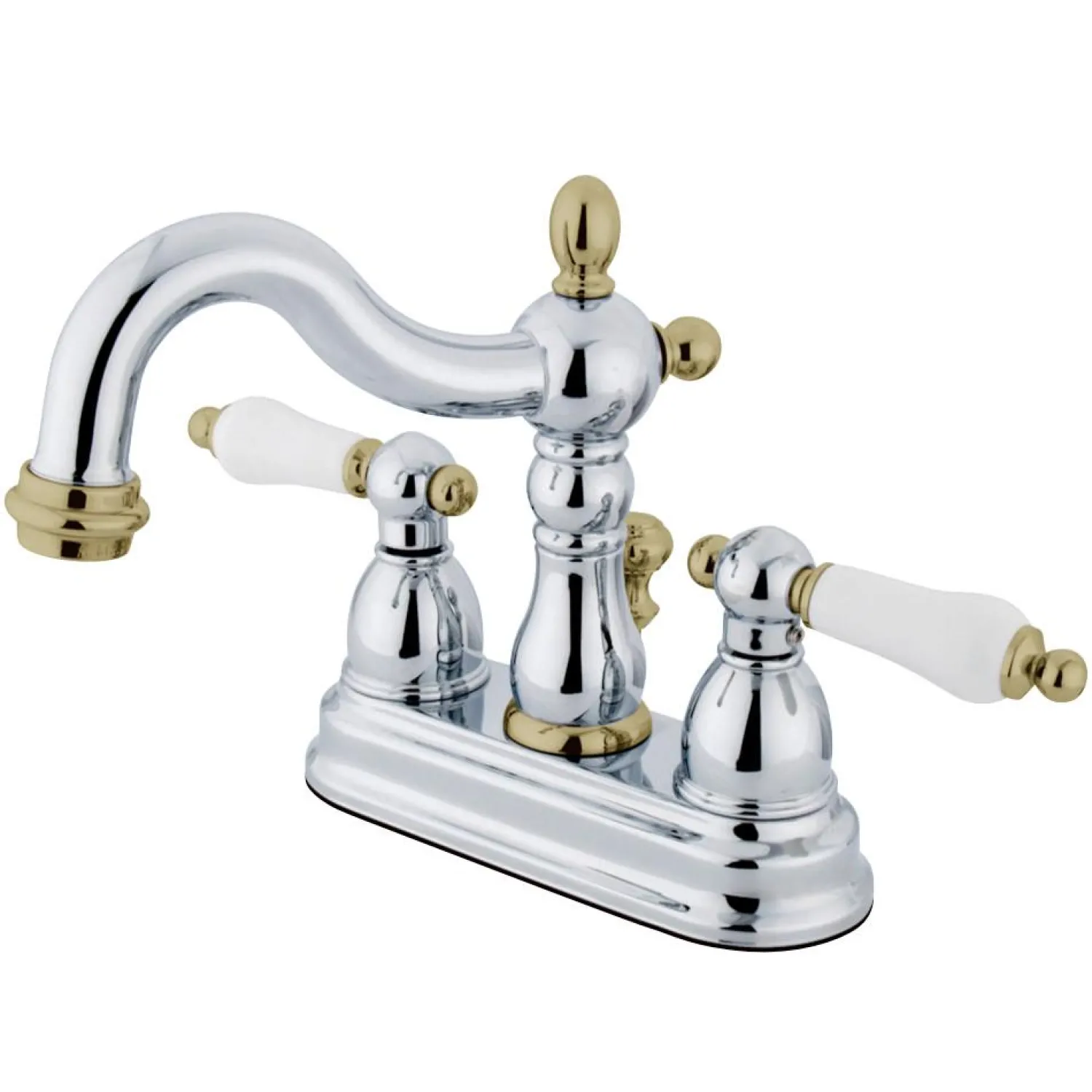 Discount Heritage 3-Hole 4-Inch Centerset Bathroom Faucet 4" Center Set