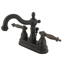 Best Heritage 3-Hole 4" Centerset Bathroom Faucet 4" Center Set