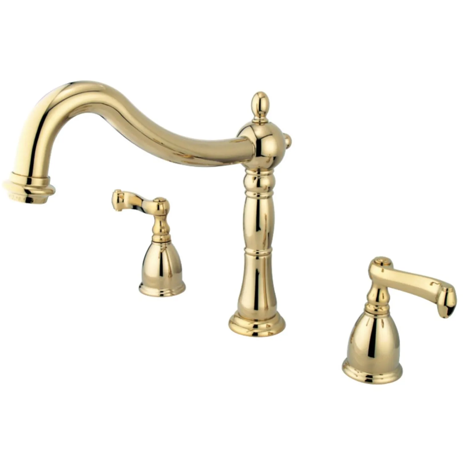 Discount Heritage 3-Hole Roman Tub Filler Tub Faucets