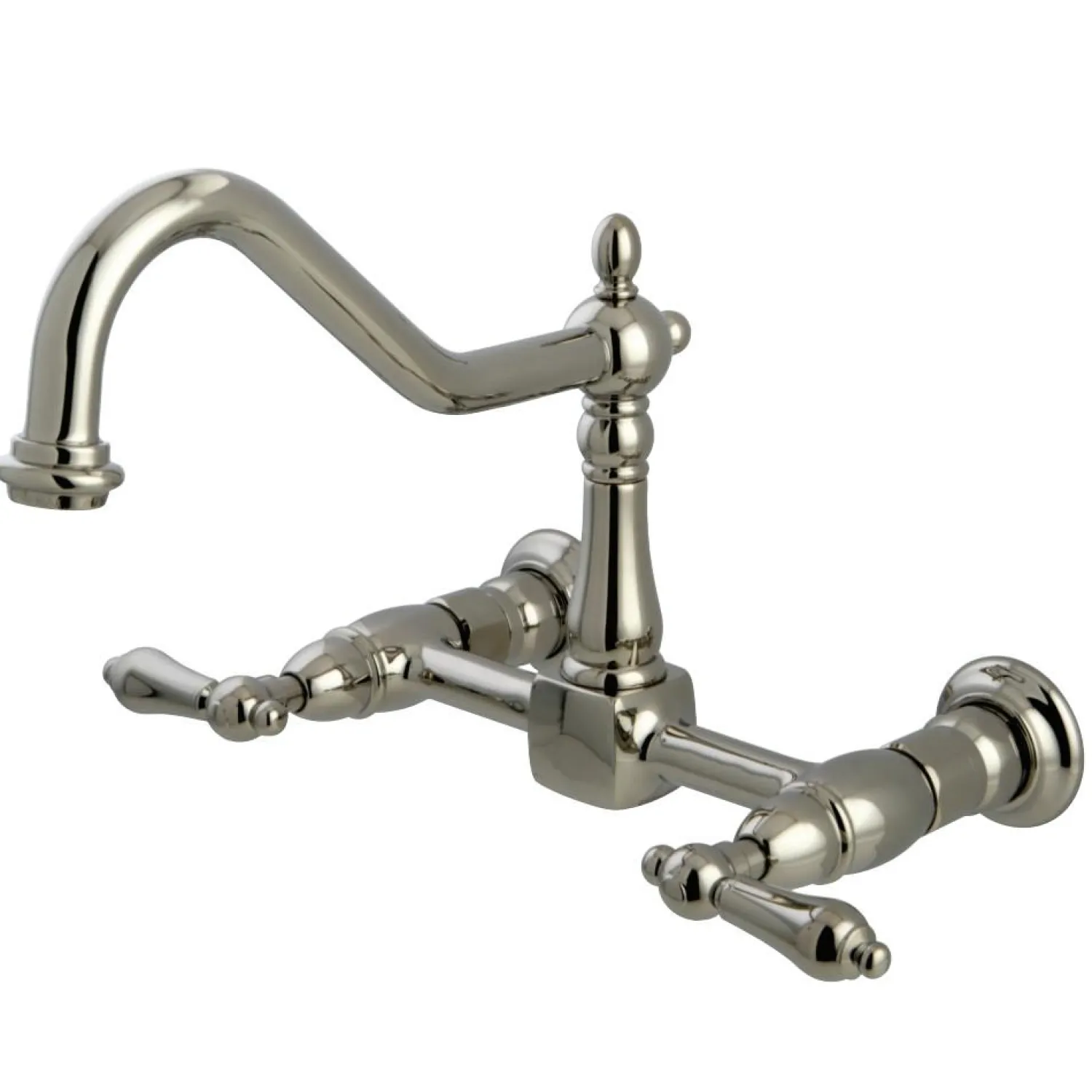 Discount Heritage 8-Inch Wall Mount Kitchen Faucet Wall Mounted Kitchen Faucets