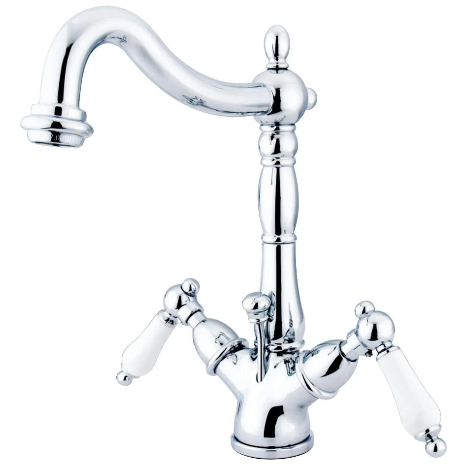 Clearance Heritage 4-Inch Centerset Deck Mount Bathroom Faucet with Pop-Up Drain Single Hole|4" Center Set