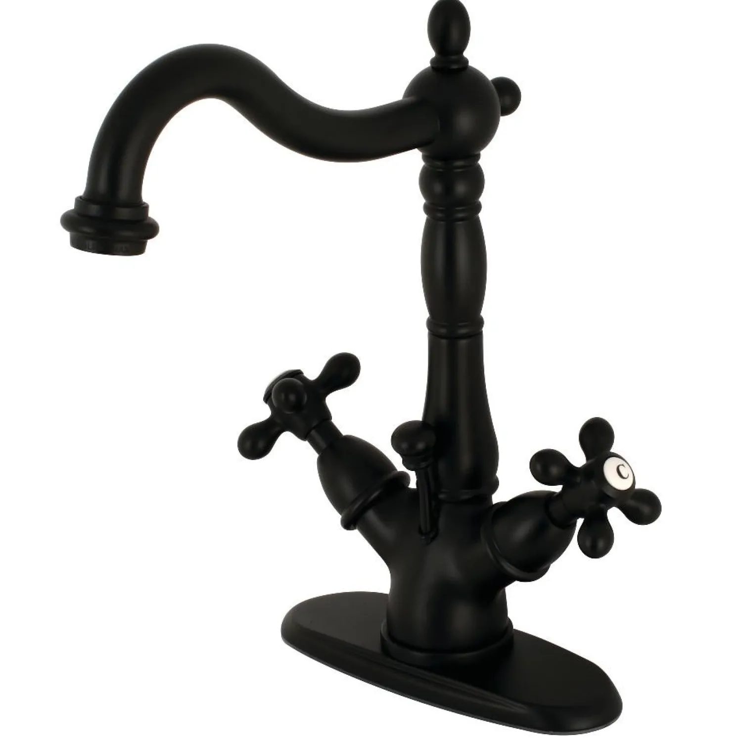 Online Heritage 4-Inch Centerset Bathroom Faucet with Pop-Up Drain Single Hole|4" Center Set