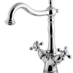 Online Heritage 4-Inch Centerset Bathroom Faucet with Pop-Up Drain Single Hole|4