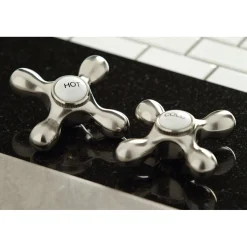 Clearance Heritage 8-Inch Center Wall Mount Bathroom Faucet Wall Mount