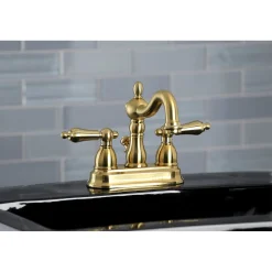 Outlet Heritage 4-Inch Centerset 3-Hole Bathroom Faucet 4