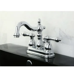 Outlet Heritage 4-Inch Centerset 3-Hole Bathroom Faucet 4